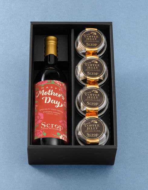 【SOLD OUT】【母の日ギフト】ボトルアイスコーヒー (無糖) × コーヒーゼリー4個